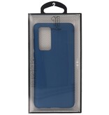 Color TPU Case for Huawei P40 Navy