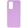 Carcasa de TPU en color para Huawei P40 Morado