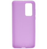 Carcasa de TPU en color para Huawei P40 Morado
