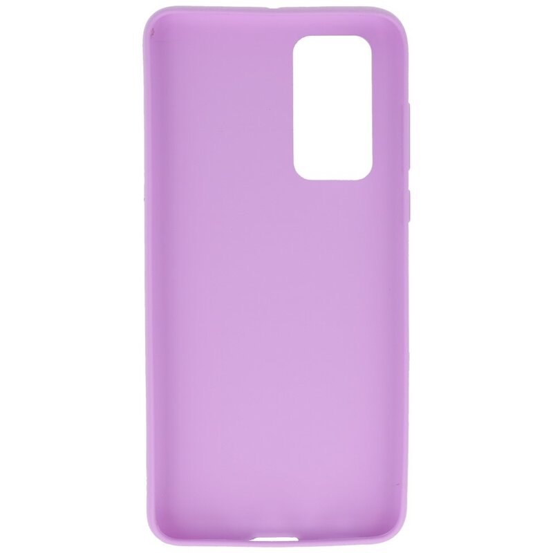 Custodia in TPU colorata per Huawei P40 Viola