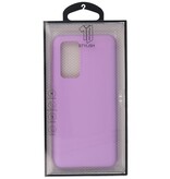 Carcasa de TPU en color para Huawei P40 Morado