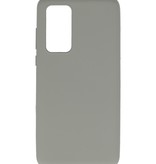 Color TPU Case for Huawei P40 Gray