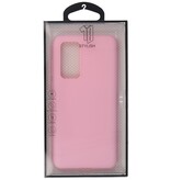 Farbige TPU-Hülle für Huawei P40 Pink