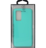 Color TPU Hoesje voor Huawei P40 Turquoise