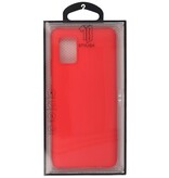 Coque en TPU couleur pour Samsung Galaxy A51 5G Rouge