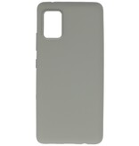 Custodia in TPU a colori per Samsung Galaxy A51 5G grigio