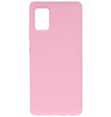 Color TPU Case for Samsung Galaxy A51 5G Pink