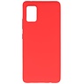 Farvet TPU Cover til Samsung Galaxy A71 5G Rød