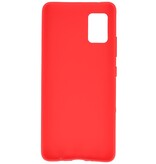 Color TPU Hoesje voor Samsung Galaxy A71 5G Rood