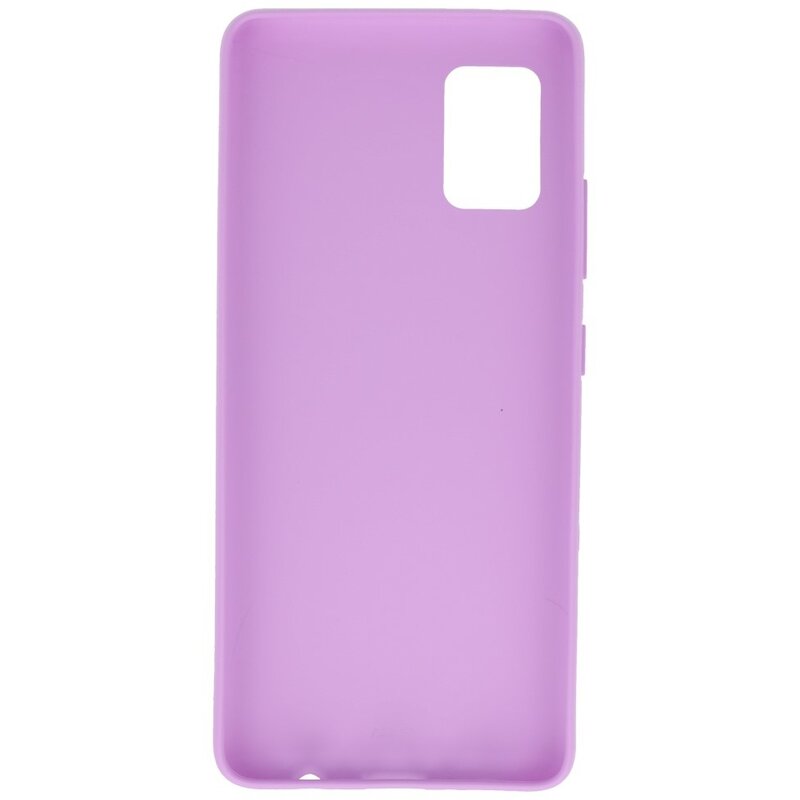 Custodia in TPU a colori per Samsung Galaxy A71 5G Viola