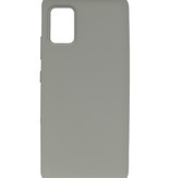 Carcasa de TPU en color para Samsung Galaxy A71 5G Gris