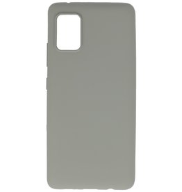 Carcasa de TPU en color para Samsung Galaxy A71 5G Gris
