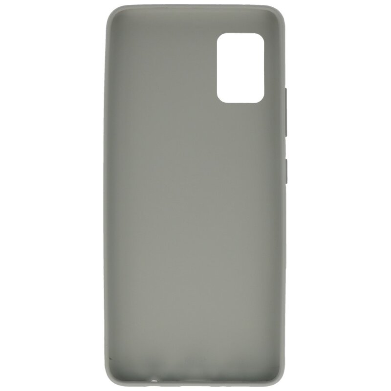 Custodia in TPU a colori per Samsung Galaxy A71 5G Grigio