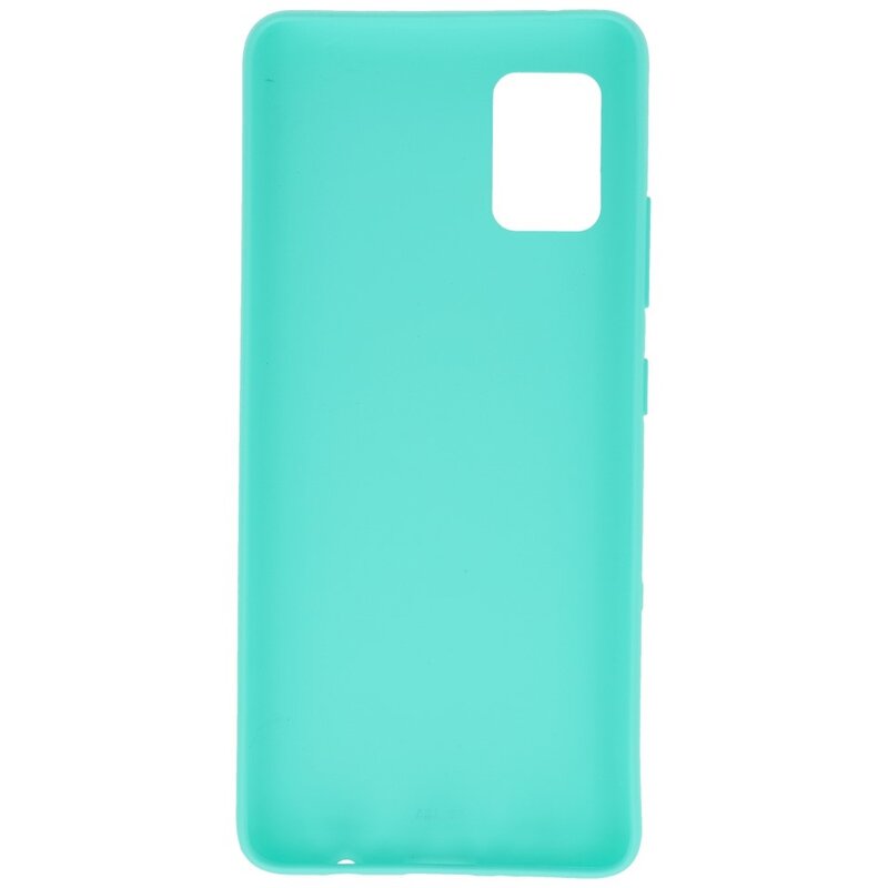 Custodia in TPU colorata per Samsung Galaxy A71 5G turchese