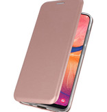 Custodia slim folio per Samsung Galaxy A20s rosa