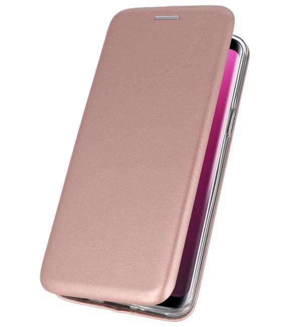 Caso en folio delgada para Galaxy J3 2016 J310F rosa