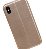 Estuche Slim Folio para iPhone X Gold