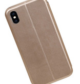 Slim Folio Case for iPhone X Gold