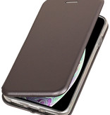 Funda Slim Folio para iPhone X gris
