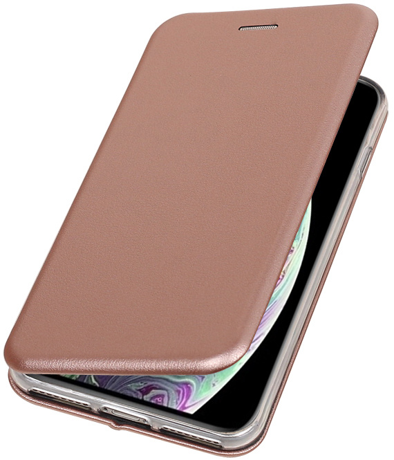 Schlanke Folio Case für iPhone X Pink