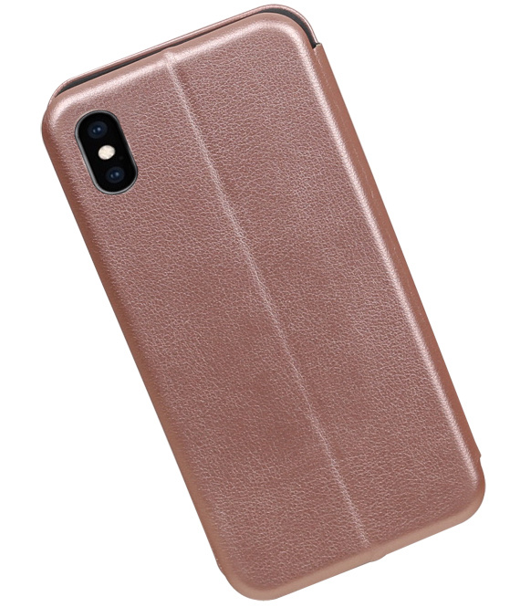 Schlanke Folio Case für iPhone X Pink