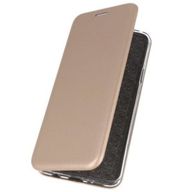 Etui Folio Slim pour Huawei P20 Gold