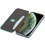 Schlanke Folio Case für iPhone X Blau