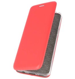 Etui Folio Slim pour Huawei P40 Lite E Rouge