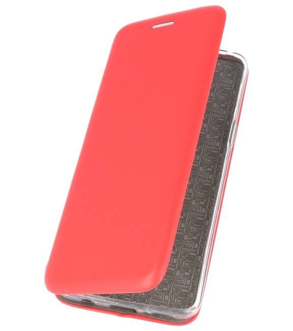 Etui Folio Slim pour Huawei P40 Lite E Rouge