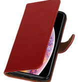 Pull Up PU Leather Bookstyle for Galaxy A3 2016 A310F Red