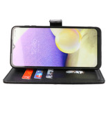 Bookstyle Wallet Cases Coque Samsung Galaxy A03 Core Noir
