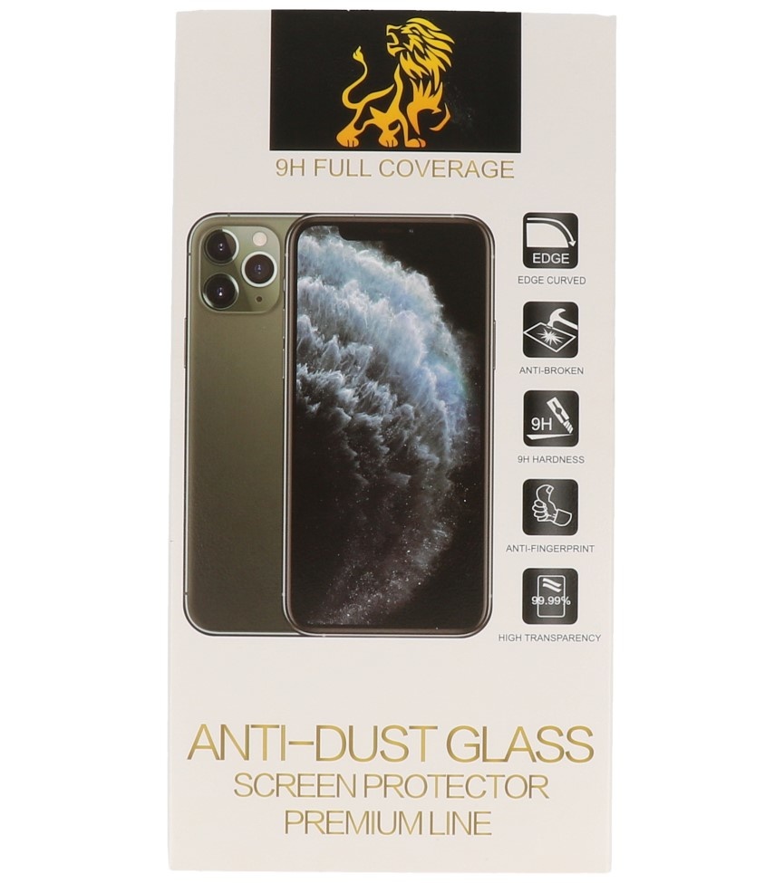 9H Full Tempered Glass voor iPhone 13 Pro Max Zwart