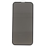 Privacy Full Tempered Glass voor iPhone 12 Mini Zwart