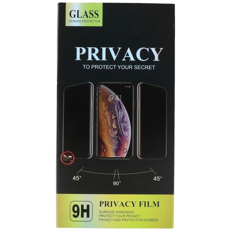MF Glass Privacy Full Cristal Templado para Samsung Galaxy A52 5G Negro
