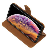 Pull Up TPU en cuir PU livre style Galaxy Pro Brown J3