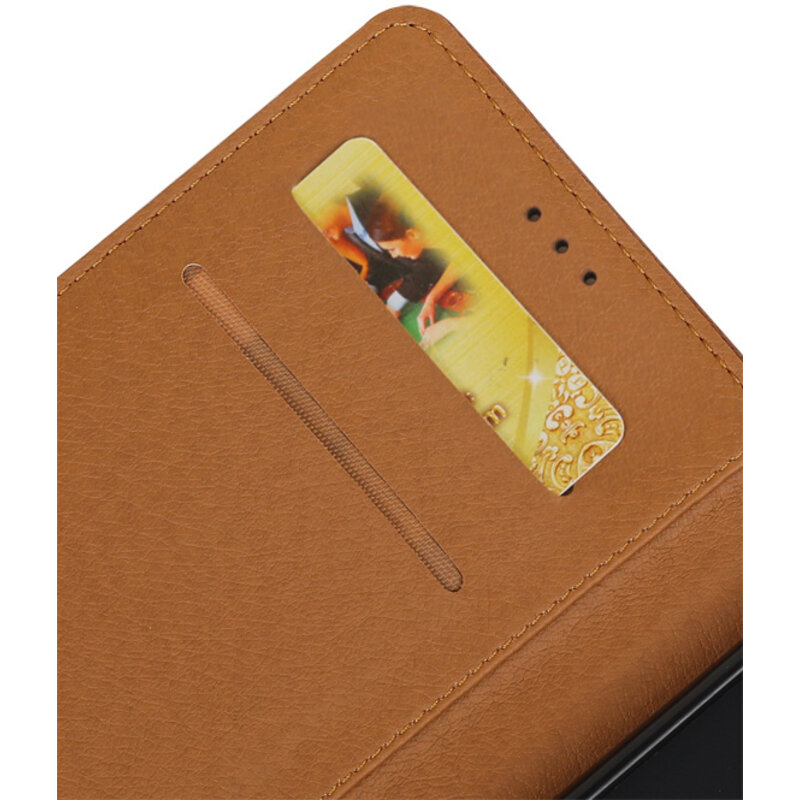 Pull Up TPU PU-Leder-Buch-Art-Galaxie J2 2016 Mocca