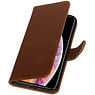 Pull Up TPU PU Leather Bookstyle for Huawei P10 Plus Brown
