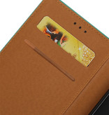 Pull Up TPU PU Leather Bookstyle for Xperia XZs Green