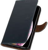 Pull-UP Bookstyle Case for Nokia 7 Blue