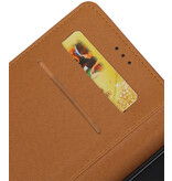 Pull-up-Buch-Art-Fall für Xperia XZ 1 Mocca