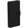 Kreuz-Muster TPU Book Galaxy S6 Rand G925F Schwarz