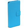 Kreuz-Muster TPU Book für HTC Desire 825 Blau