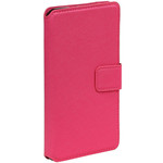 Krydsmønster TPU BookStyle Galaxy C9 Pink