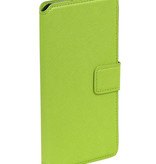 Motif Croix TPU BookStyle pour Xperia X Compact Vert