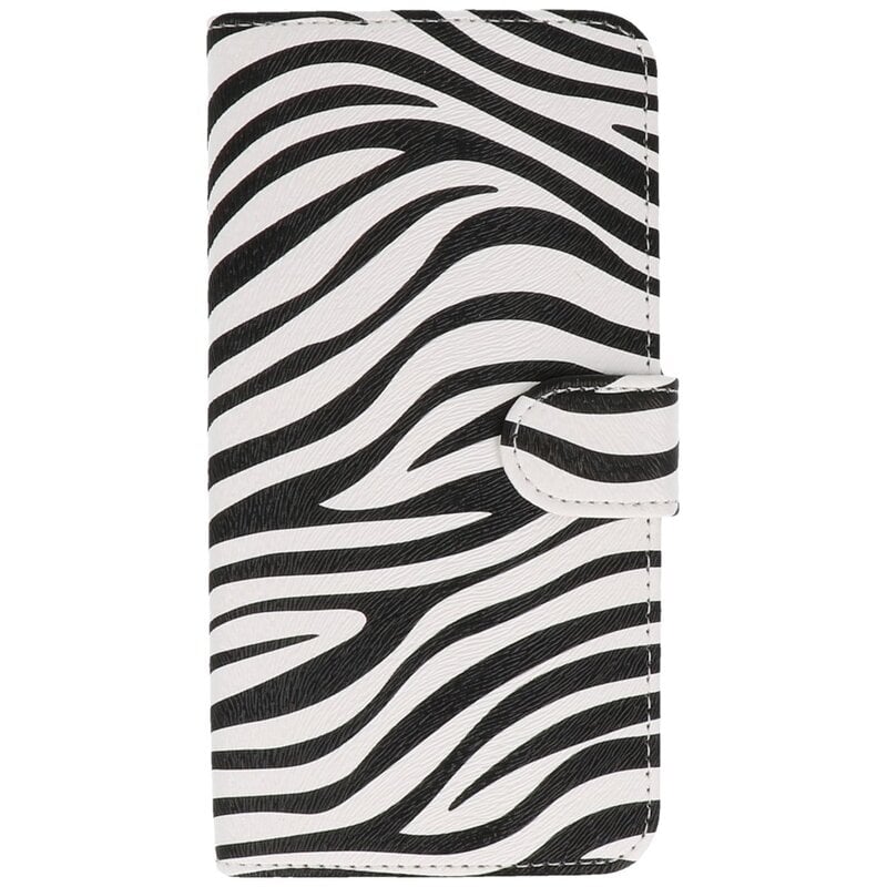 Case Style Zebra Libro per Galaxy S i9000 Bianco