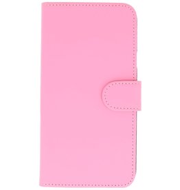 Book Style Taske til LG G3 S (mini) D722 Pink