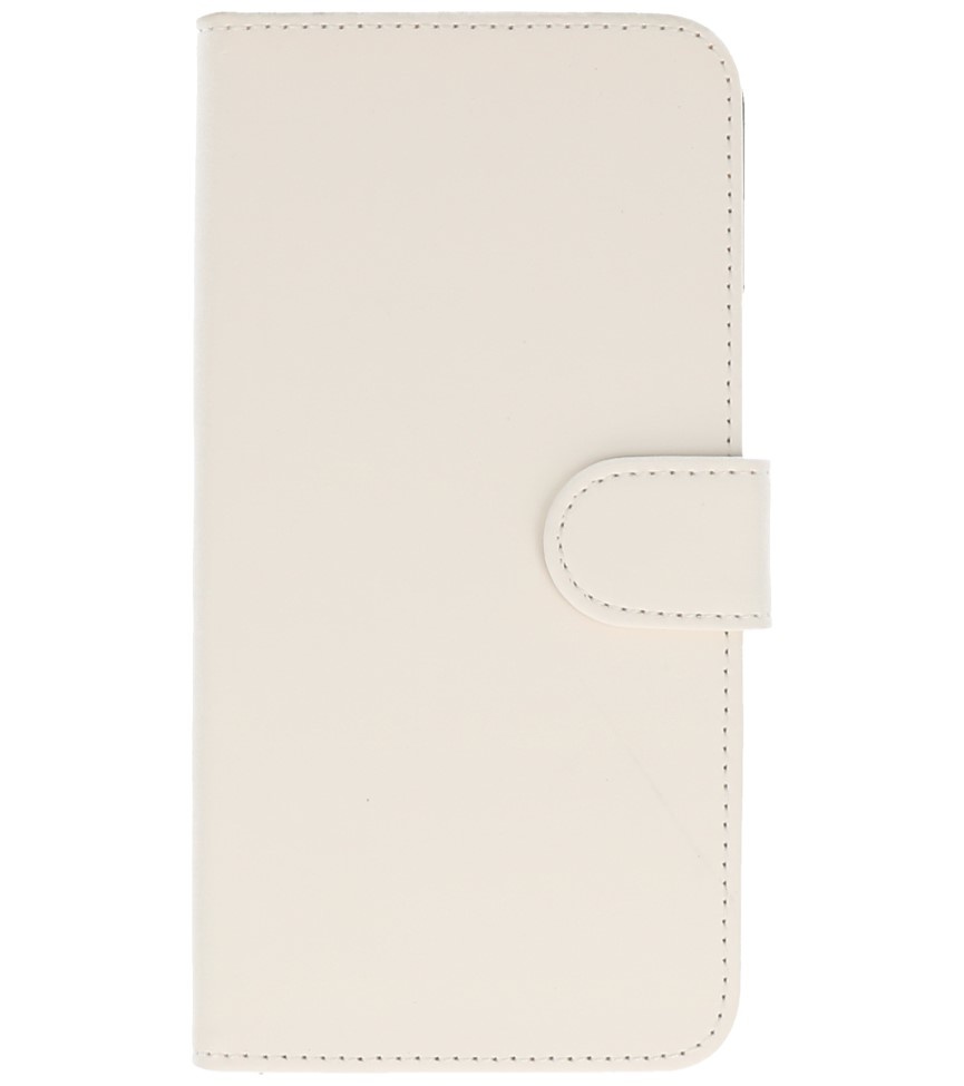 Caso del estilo del libro para LG G2 Mini D618 Blanca