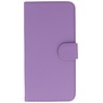Tipo de encapsulado libro para iPhone 6 Plus púrpura
