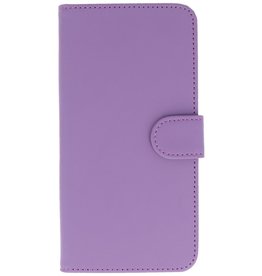 Bookstyle Hoes voor Galaxy S4 i9500 Paars