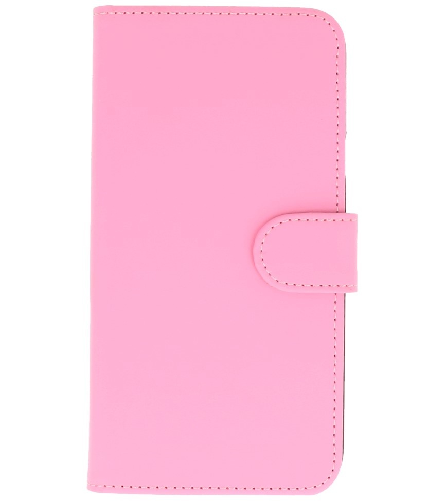Bookstyle Hoes voor Galaxy S2 i9100 Roze